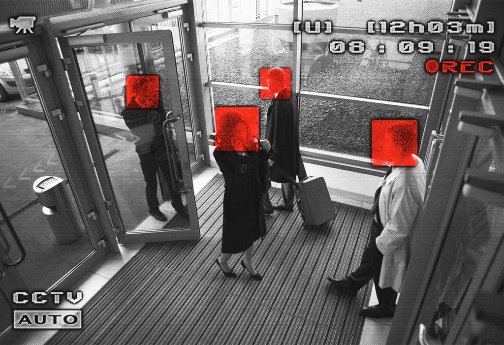 CCTV Automated Face Detection and Deterrence