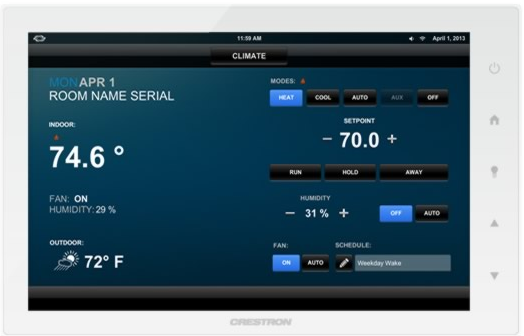 Smart-thermostats-from-Crestron