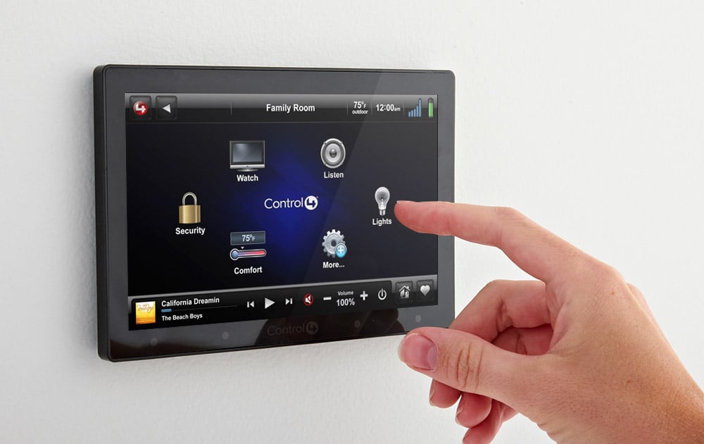 Control-4-System Control4: What's It Like Living In An Automated Bespoke Smart Home